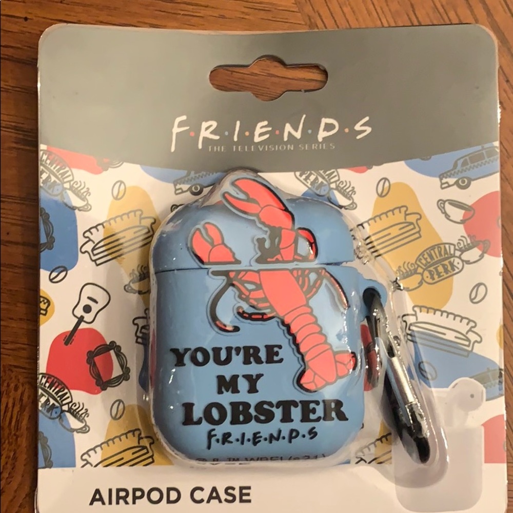 FRIENDS “your my lobster” AirPod cover.